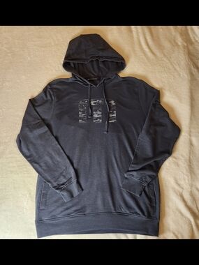 Travis Mathew Blue Riverland Golf Pullover Hoodie Mens Large